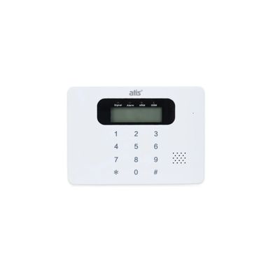 Охранная сигнализация для дома ATIS Kit GSM 100 с встроенной клавиатурой комплект, Белый