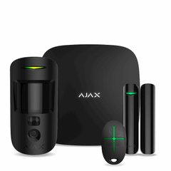 Ajax Starterkit Cam Plus Set alarm Set, Чорний