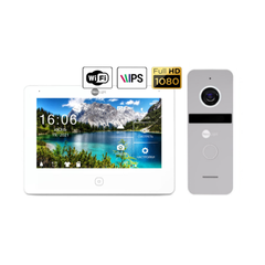Video Document Set Neolight Neokit HD PRO WF: Video Domophone 7 "Wi-Fi with Movement Detector and 2 MP Video Paper Neolight NeoKIT HD Pro WF Silver фото