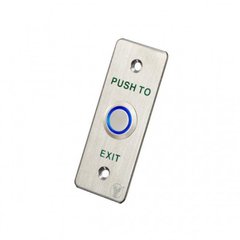 Кнопка выхода Yli Electronic PBK-814A(LED) с LED подсветкой 25064 фото