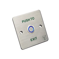 Кнопка выхода Yli Electronic PBK-814C(LED) с LED подсветкой 25062 фото