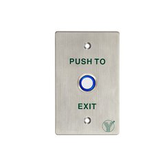 Кнопка выхода Yli Electronic PBK-814D(LED) с LED подсветкой 25065 фото