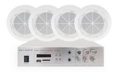 Система фонового озвучування SKY SOUND CS-2504 комплект, Білий