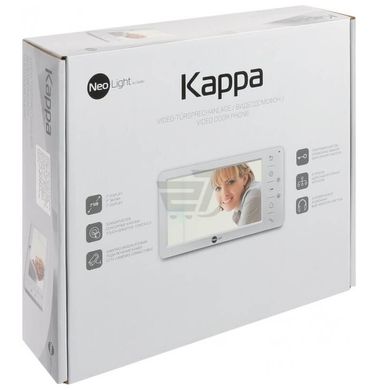 Відеодомофон NeoLight KAPPA HD 7" з вбудованим БКЗ 24927 фото