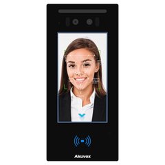 AKUVOX E16C Call IP Palling with Biometric Facial Recognition Terminal (in a Mask), Body Temperature and RFID Card Reader Akuvox E16C фото