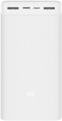 Xiaomi Mi Power Bank 3 30000 mAh 24W Fast Charge PB3018ZM White (VXN4307CN) 28760 фото
