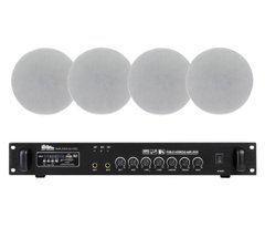 Система фонового озвучивания Sky Sound CS-3034 комплект, Белый